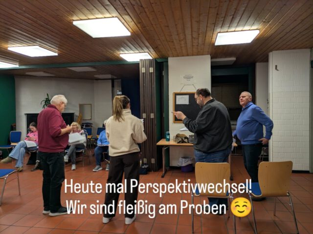 Wir proben für euch! Für Sonntag gibt's noch wenige Karten - am Samstag haben wir noch ein paar mehr schöne Plätze für euch 😁